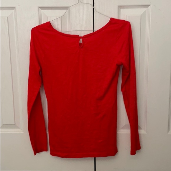 red long sleeve tee - Picture 2 of 3